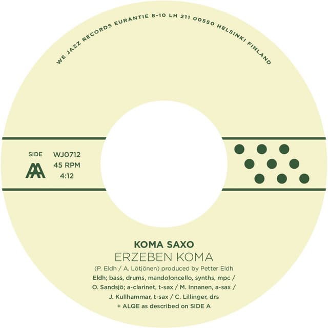 Erzeben Koma album cover