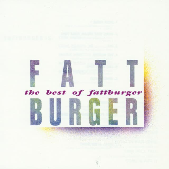 The Best Of Fattburger album cover