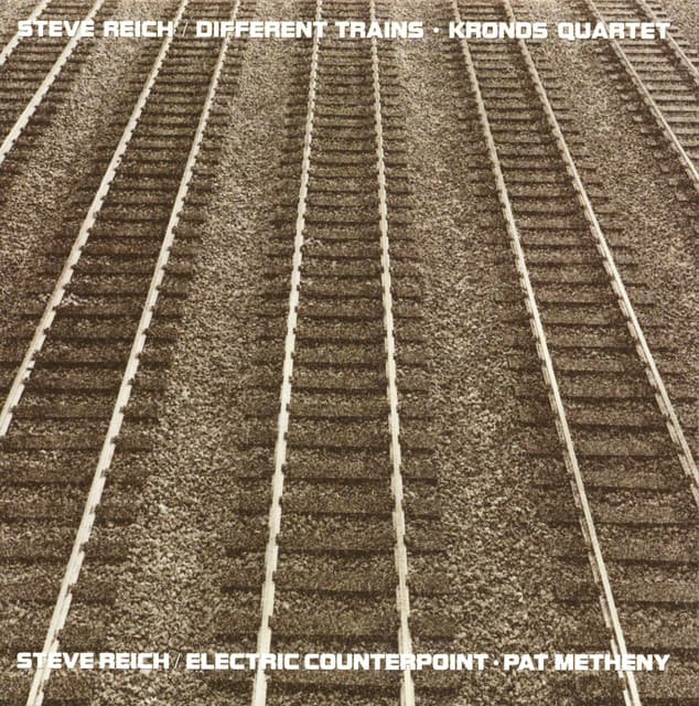 Different Trains / Electric Counterpoint album cover